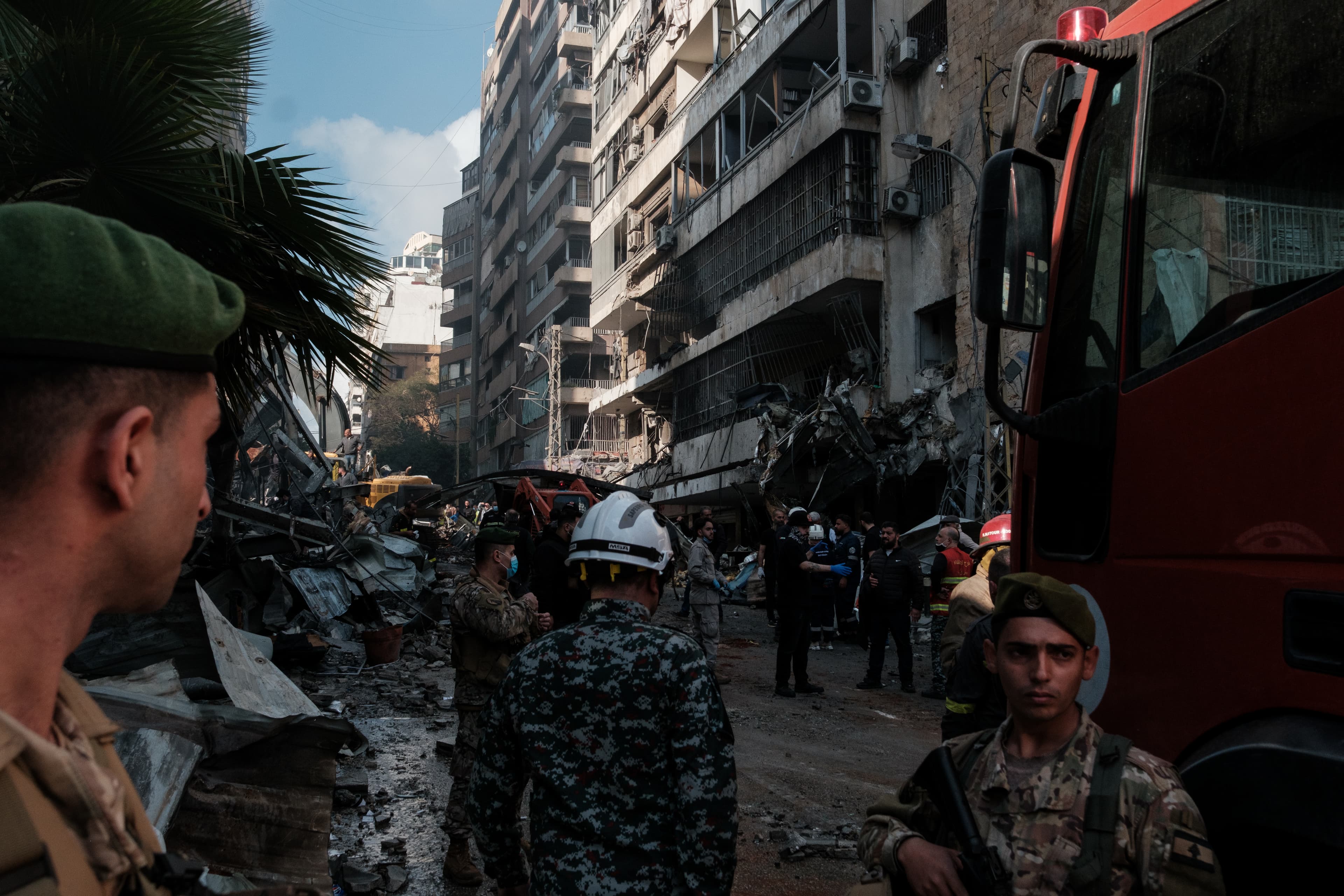 ისრაელის ძალებმა დაბომბეს ბეირუთი, დაიღუპა ათობით ადამიანი
