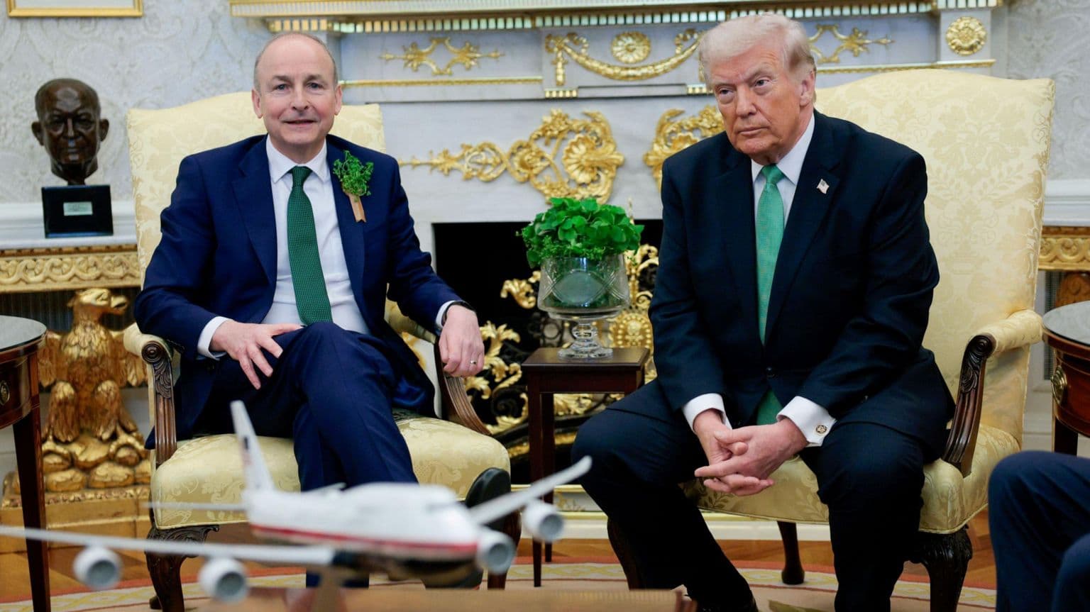 ტაოისეჩი მარტინი შეხვდა ტრამპს, განიხილა სავაჭრო ურთიერთობები და ახლო აღმოსავლეთის ომი