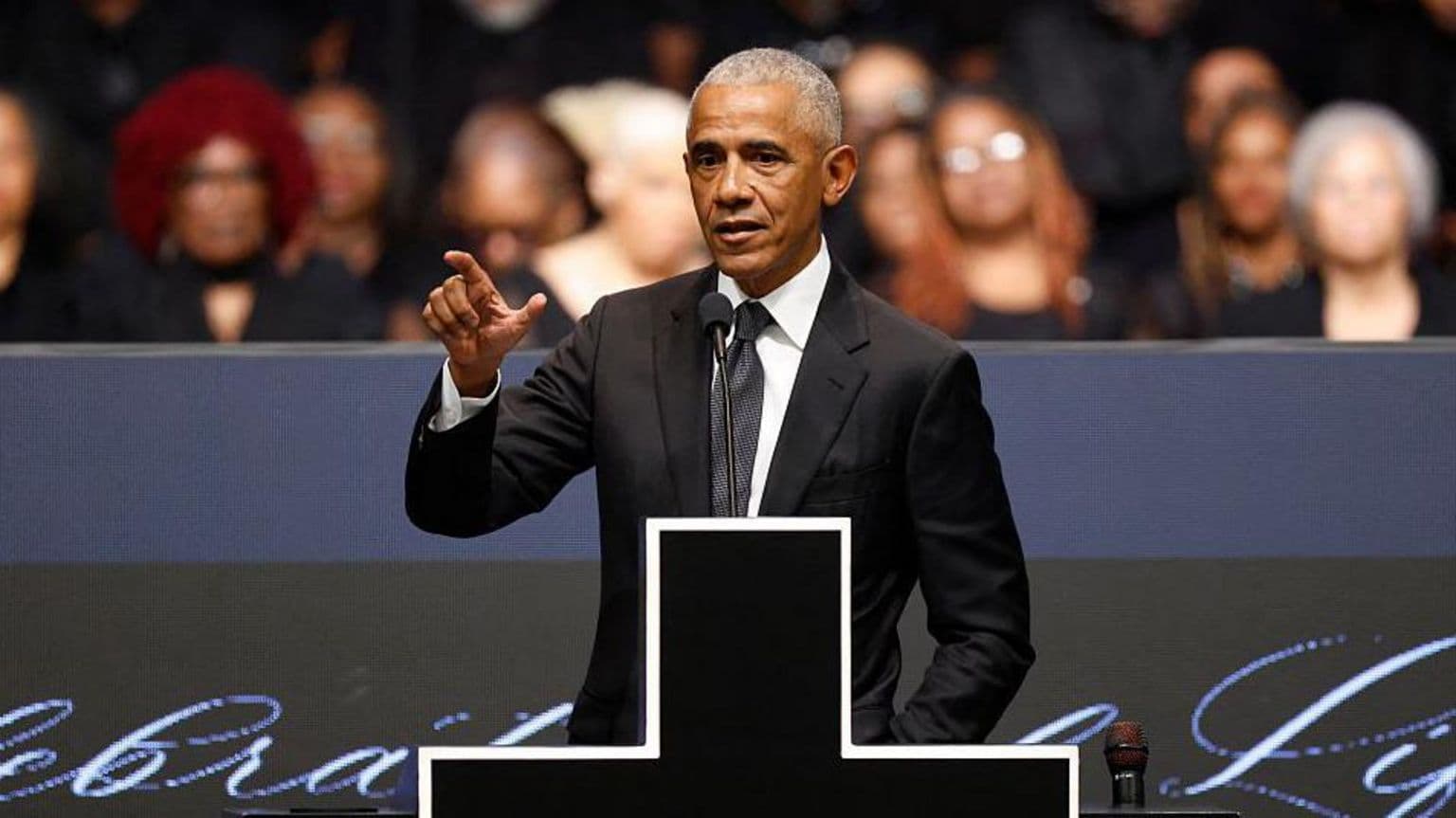 აშშ-ს ყოფილი პრეზიდენტები და ცნობილი სახეები შეიკრიბნენ ჯესი ჯექსონის პატივსაცემად