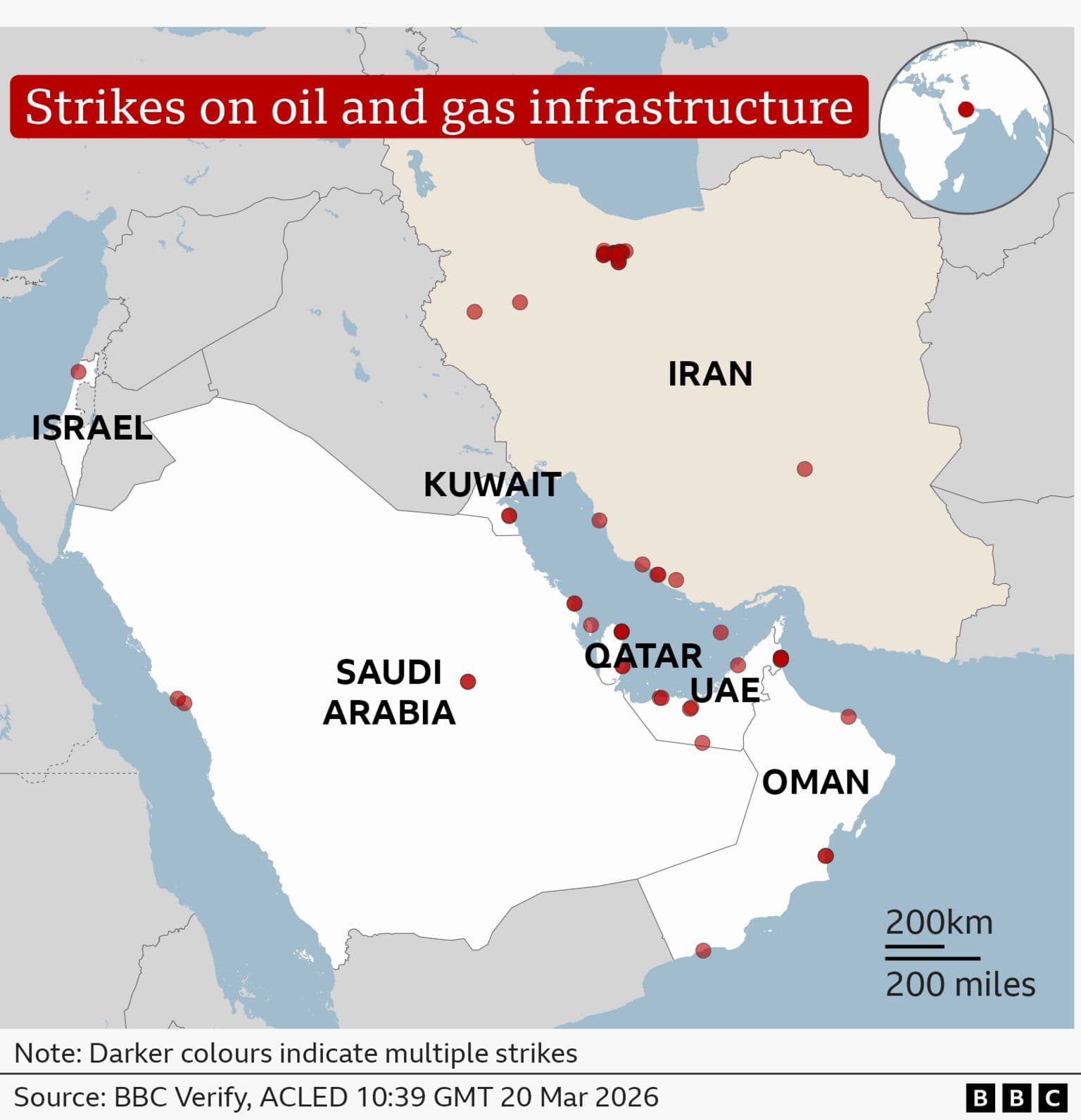 ენერგეტიკული ფასები გაიზარდა ახლო აღმოსავლეთში გაფიცვებისა და ირანთან ომის გამო