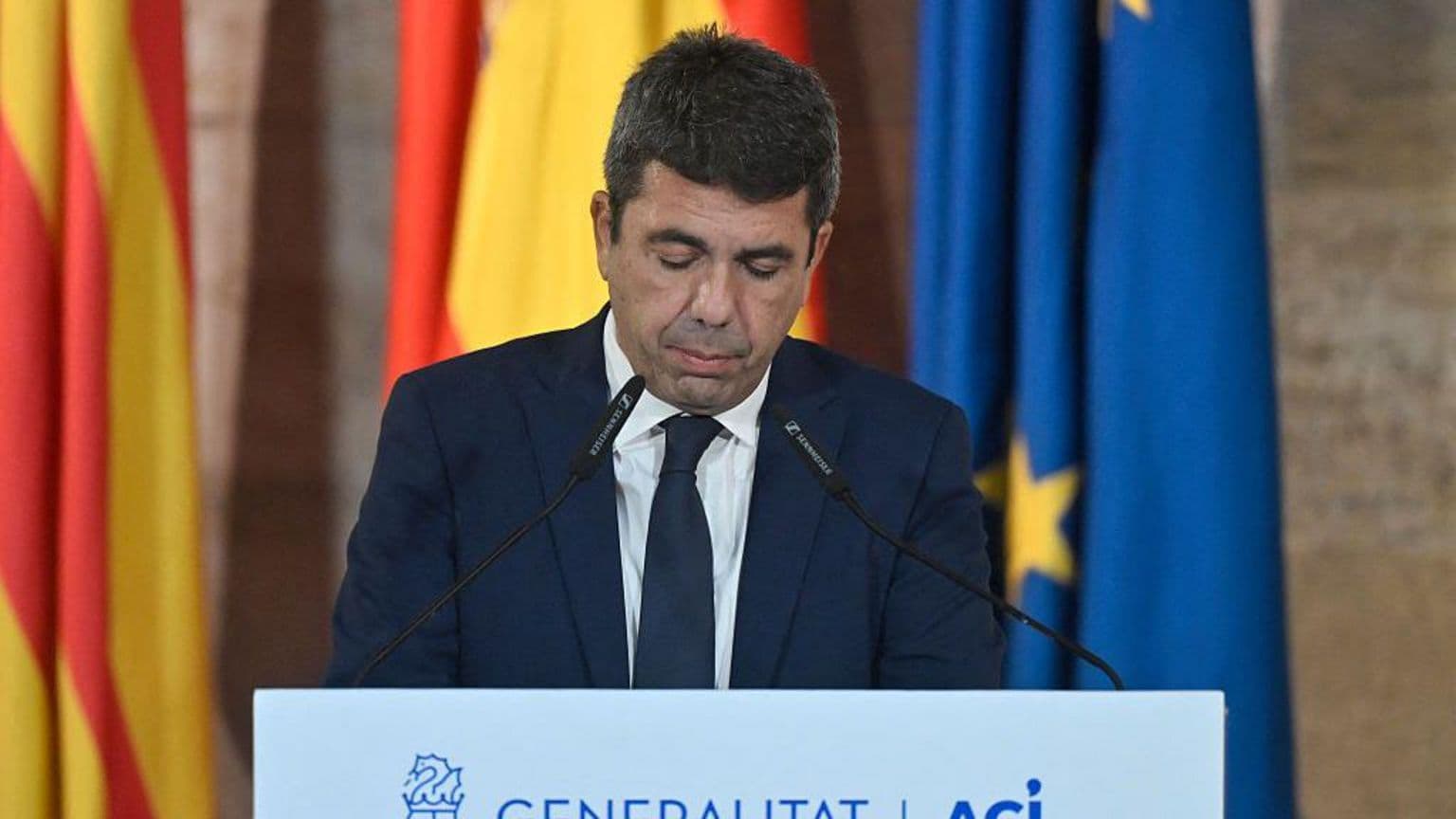 ესპანეთის ვალენსიის რეგიონის პრეზიდენტი გადადგომის შემდეგ წყალდიდობის მართვის გამო