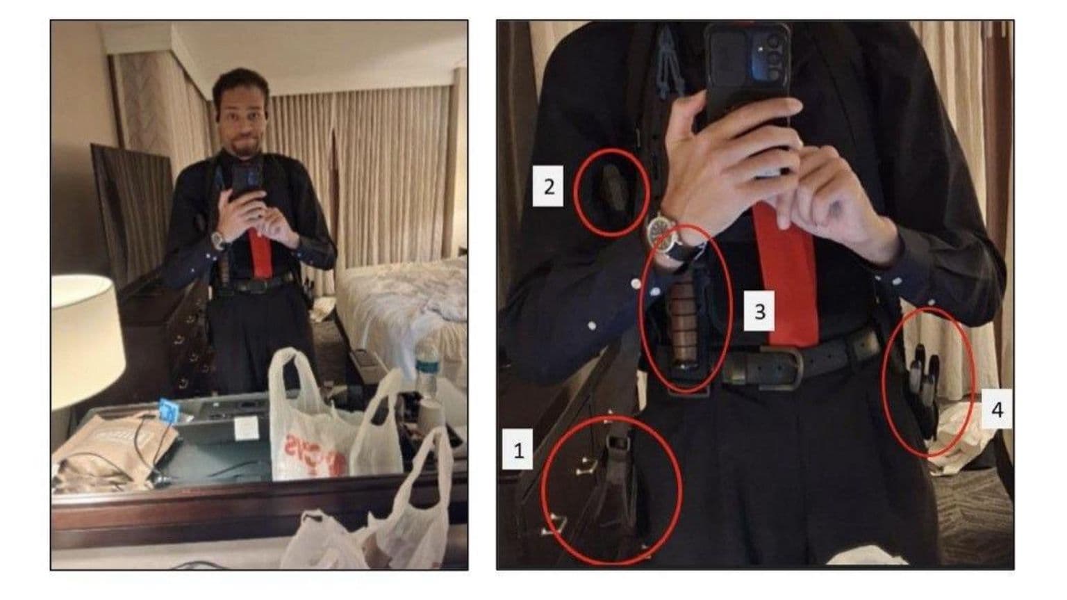 სასამართლო: ეჭვმიტანილმა ალენმა გადაიღო ფოტოები იარაღით თავდასხმის წინ