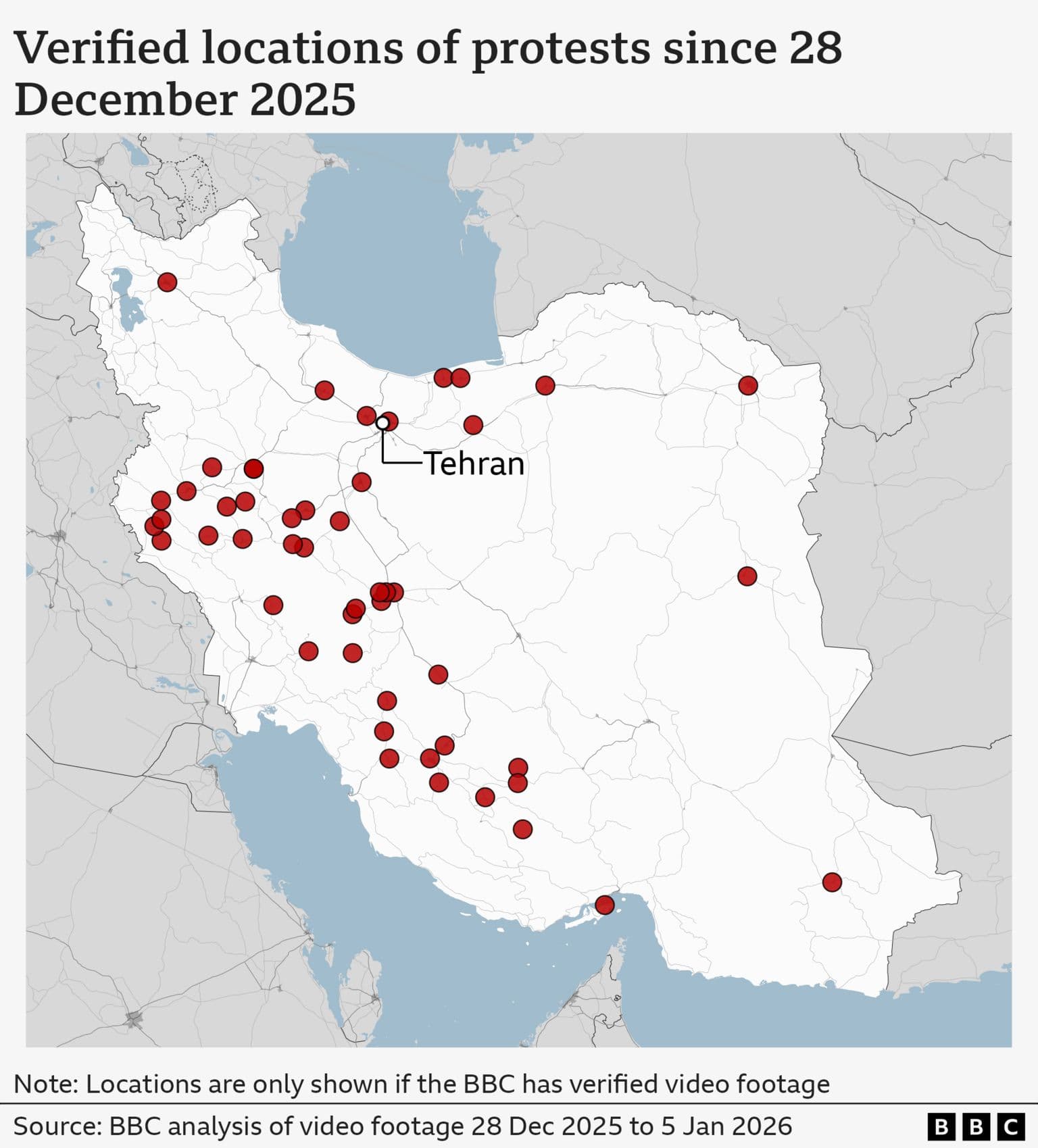 ირანში არეულობა გრძელდება - მომიტინგეებსა და უსაფრთხოების ძალებს შორის შეტაკებები