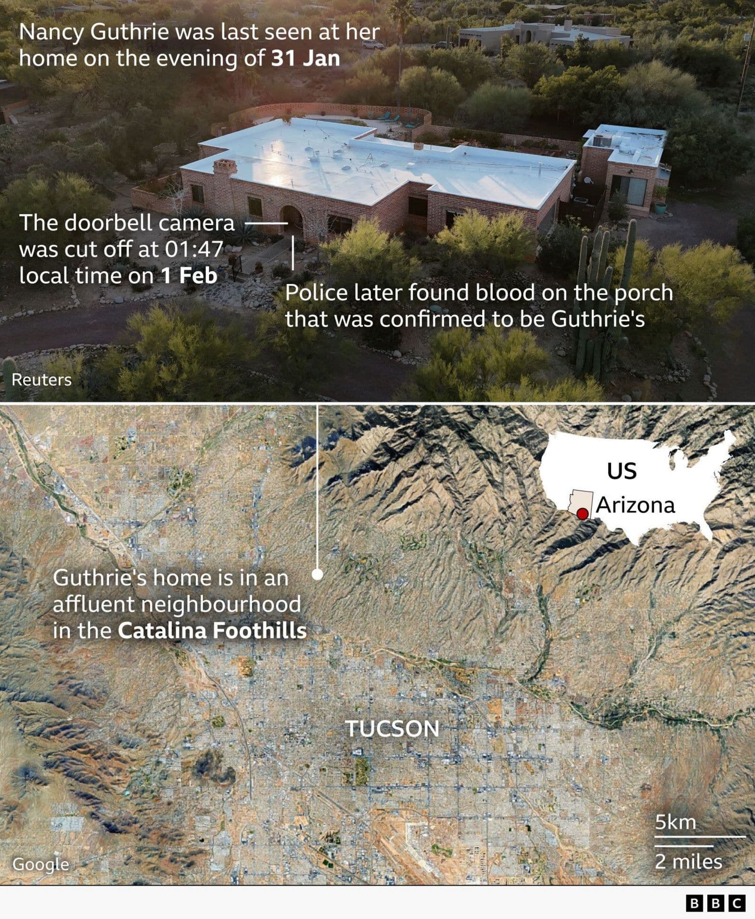 ნენსი გურის გაუჩინარება: 84 წლის დედა, სავარაუდოდ, გაიტაცეს სახლიდან