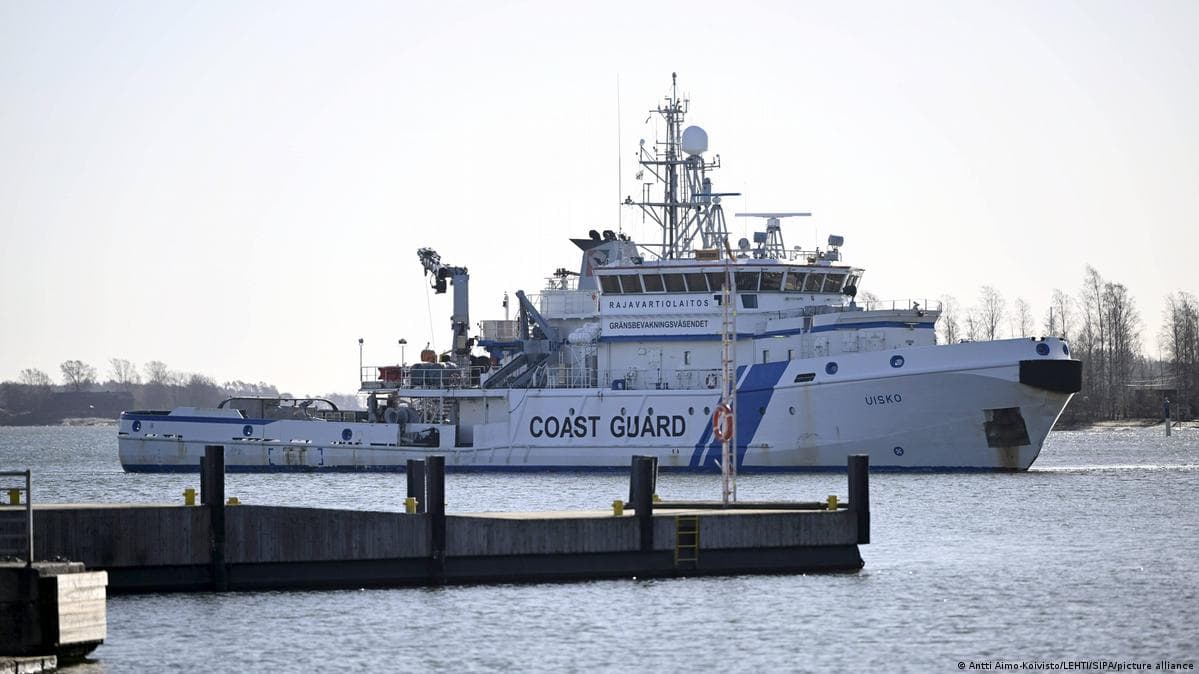 ფინეთის პოლიციამ დააკავა გემი, რომელიც ეჭვმიტანილია ჰელსინკსა და ტალინს შორის სატელეკომუნიკაციო კაბელის დაზიანებაში