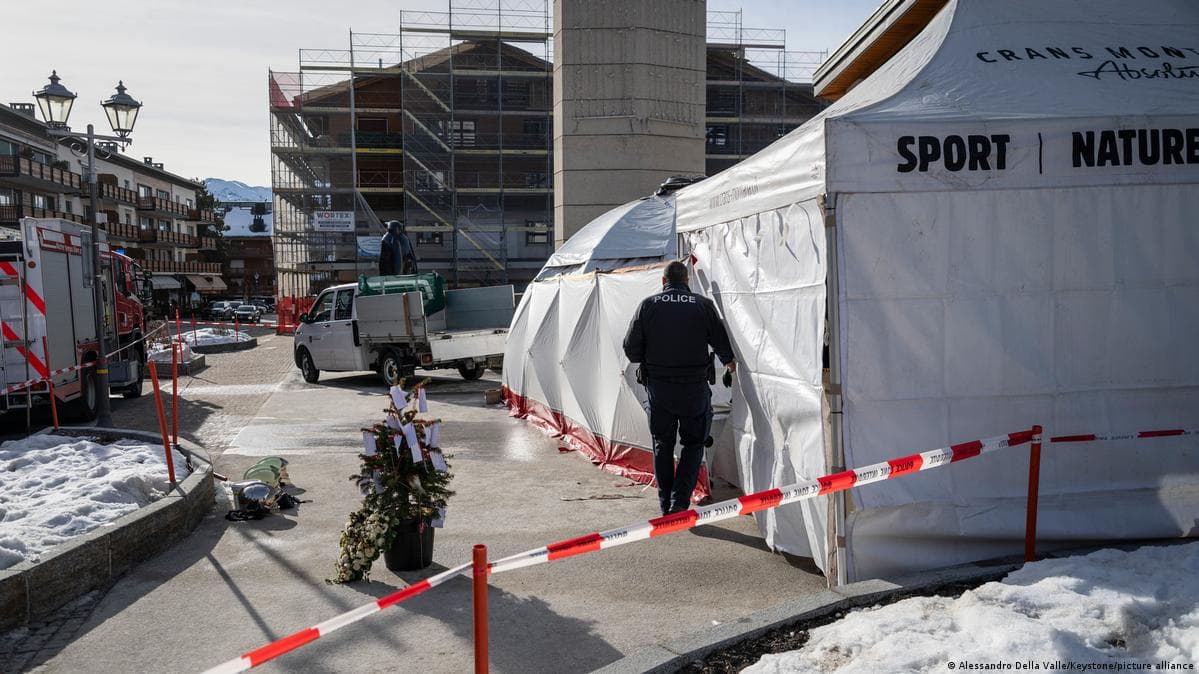 შვეიცარიაში, კრანს-მონტანაში დაღუპულთა მსხვერპლთა პატივსაცემად აღმართული მემორიალი დაიწვა