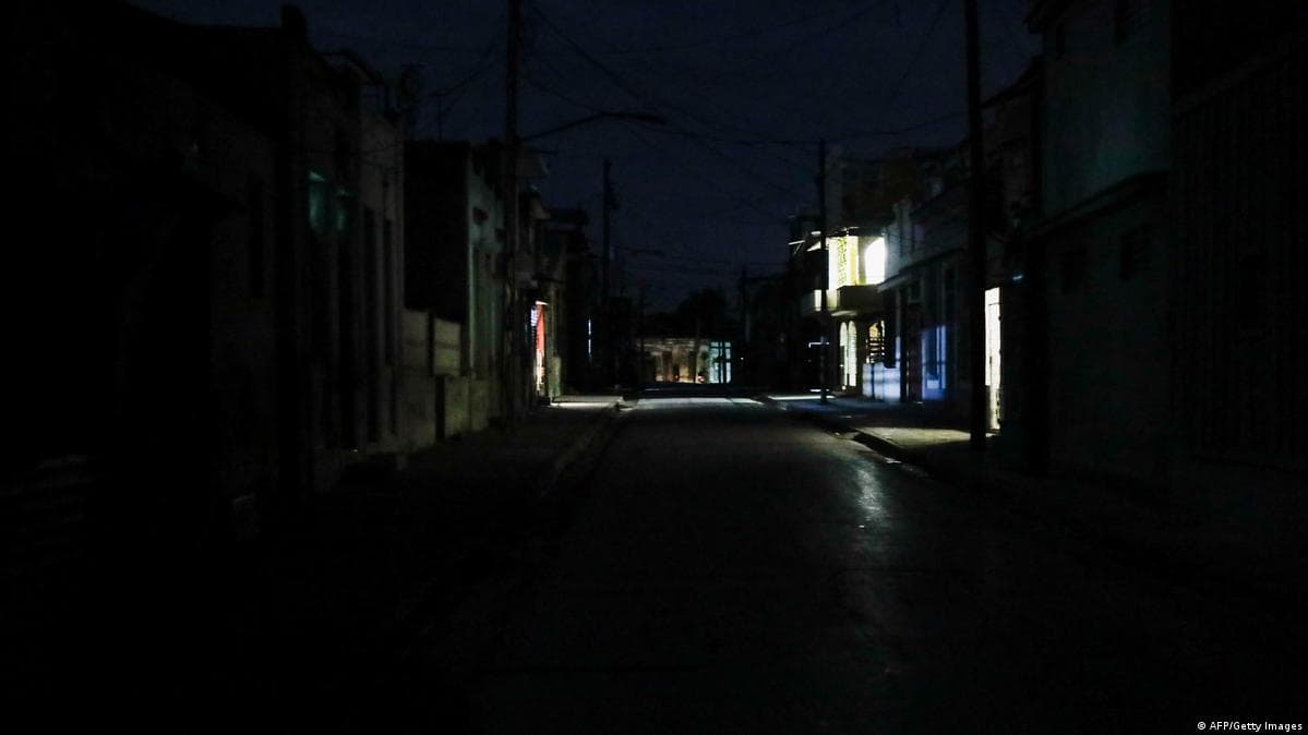 კუბა განიცდის ქვეყნის მასშტაბით გათიშვას ნავთობის მიწოდების შეწყვეტის გამო