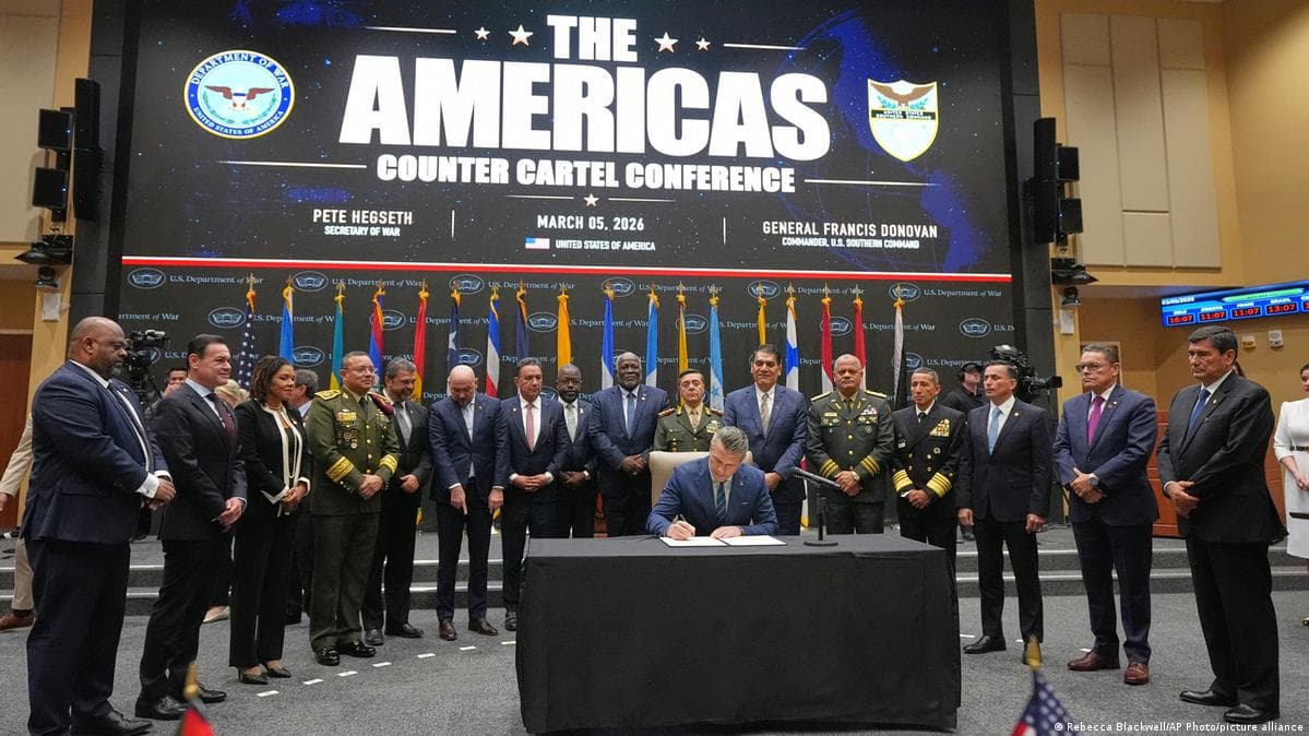 აშშ-ის თავდაცვის მდივანი პიტ ჰეგსეთი შეხვდა ლათინური ამერიკის ქვეყნების წარმომადგენლებს ნარკოკარტელების წინააღმდეგ საბრძოლველად