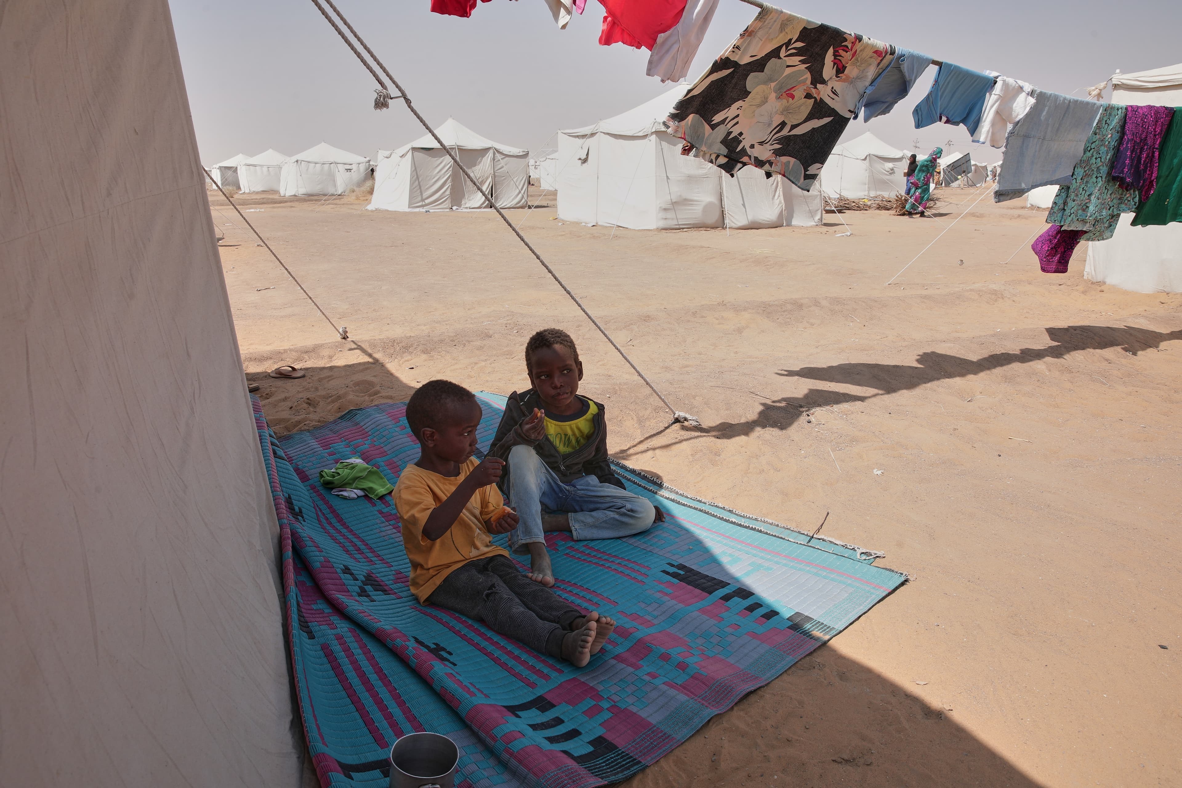 დაღუპული უდაბნოდან: მარტო დარჩენილი ბავშვები