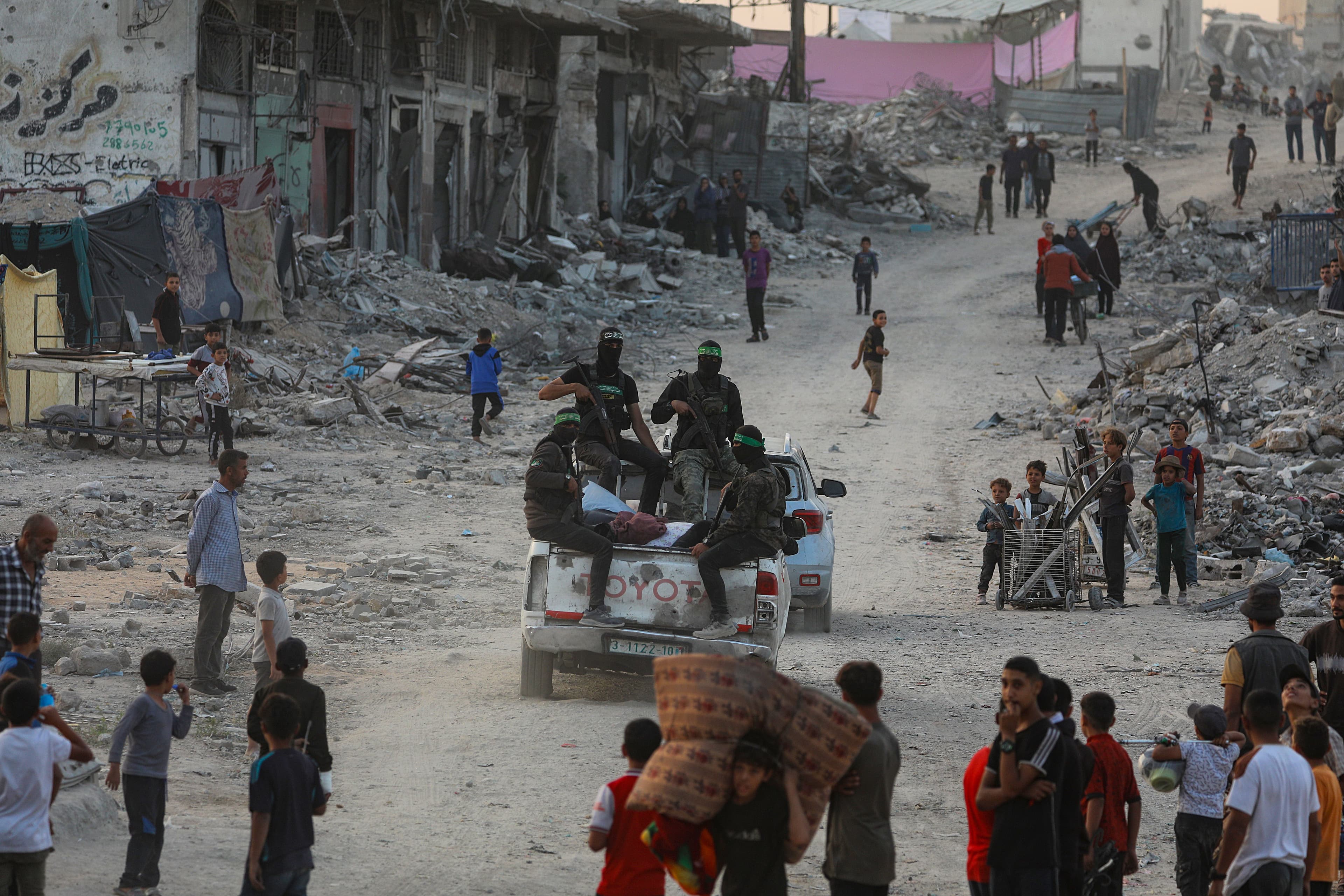 ჰამასის მებრძოლების ბედზე დავა ართულებს სამშვიდობო მცდელობებს