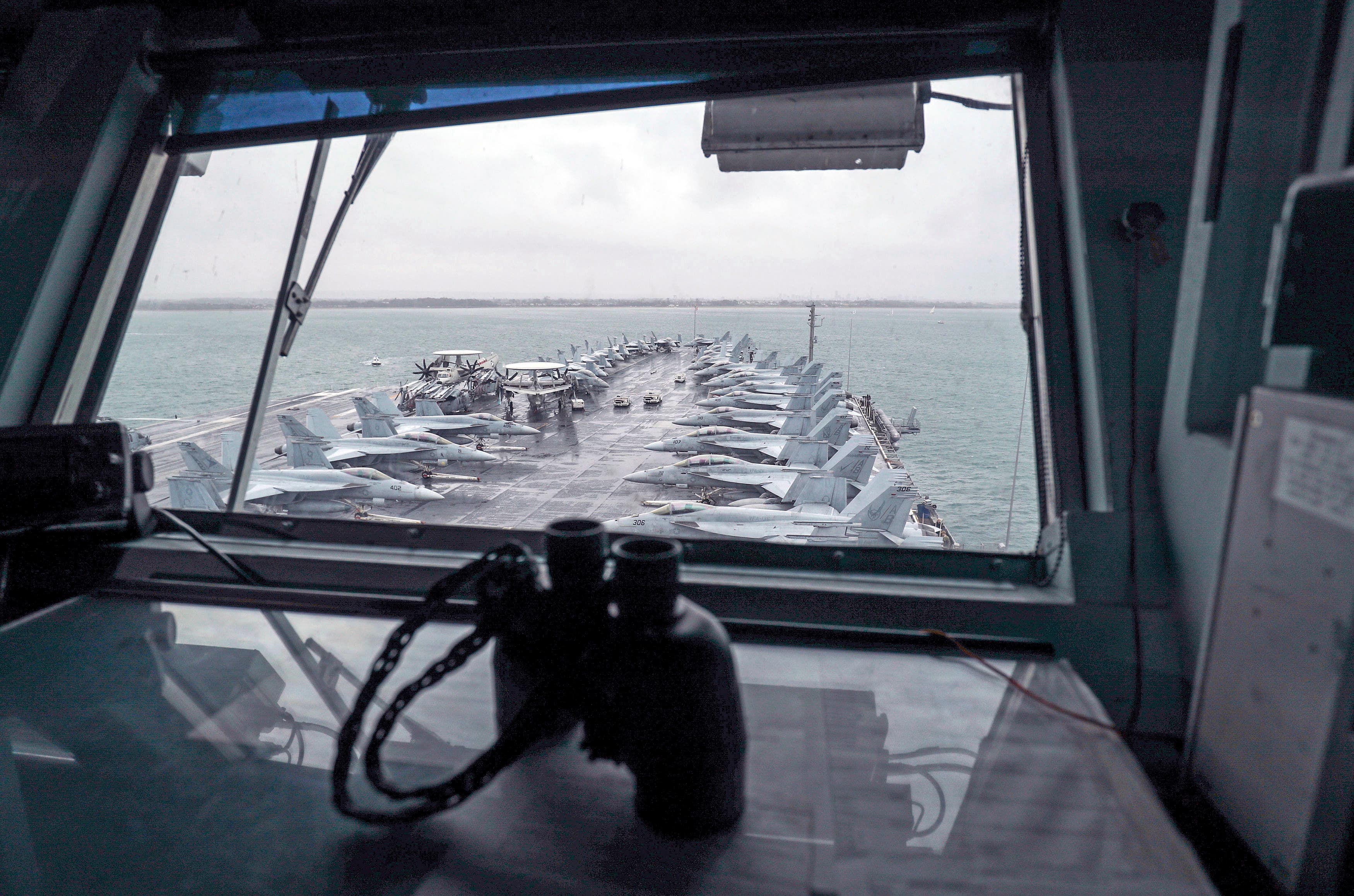 აშშ-ის საზღვაო ძალების ავიამზიდების ჯგუფის გამოწვევები ახლო აღმოსავლეთში