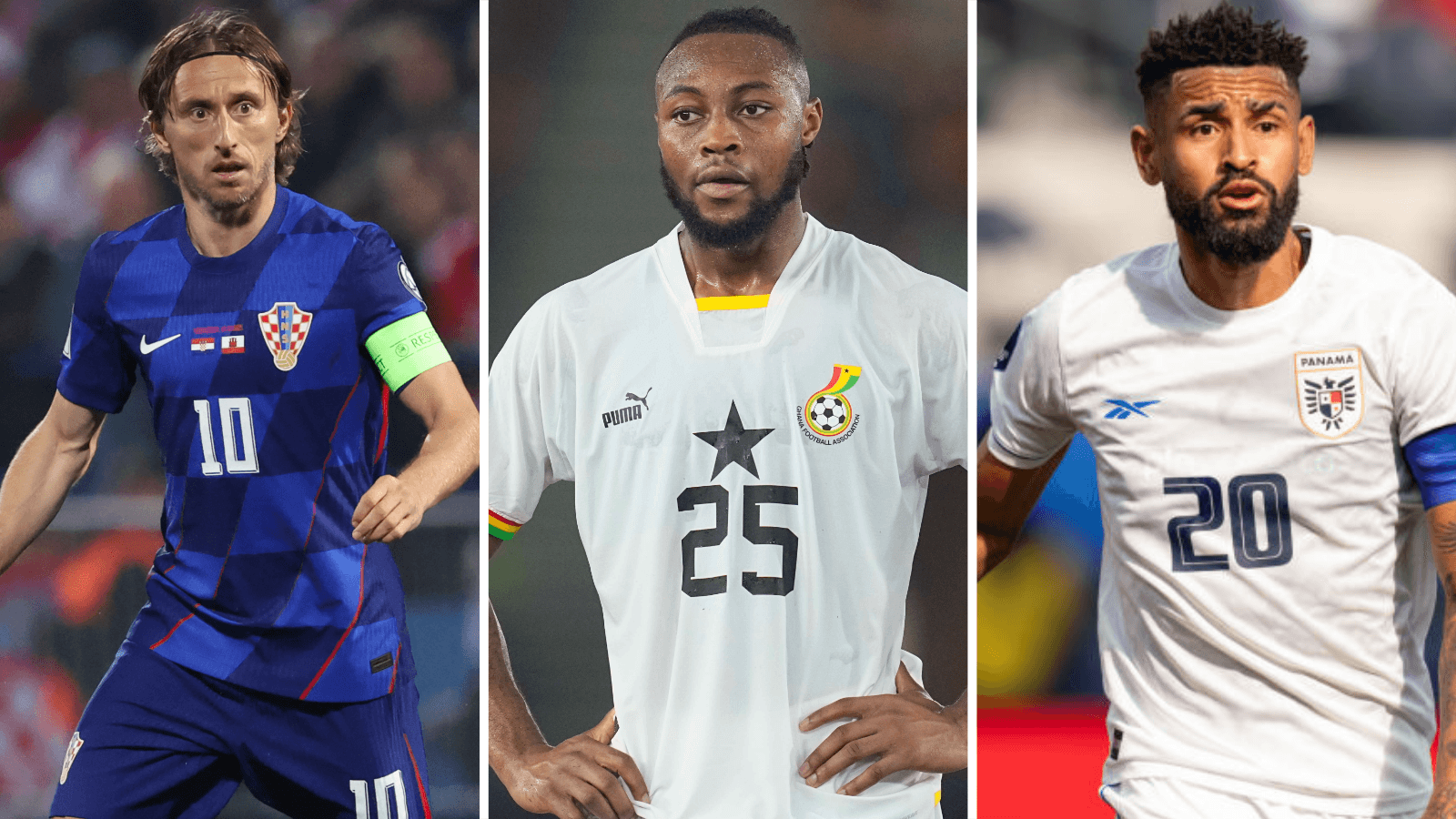 ინგლისის მსოფლიო თასის ჯგუფის L მოწინააღმდეგეები: ხორვატია, პანამა და განა