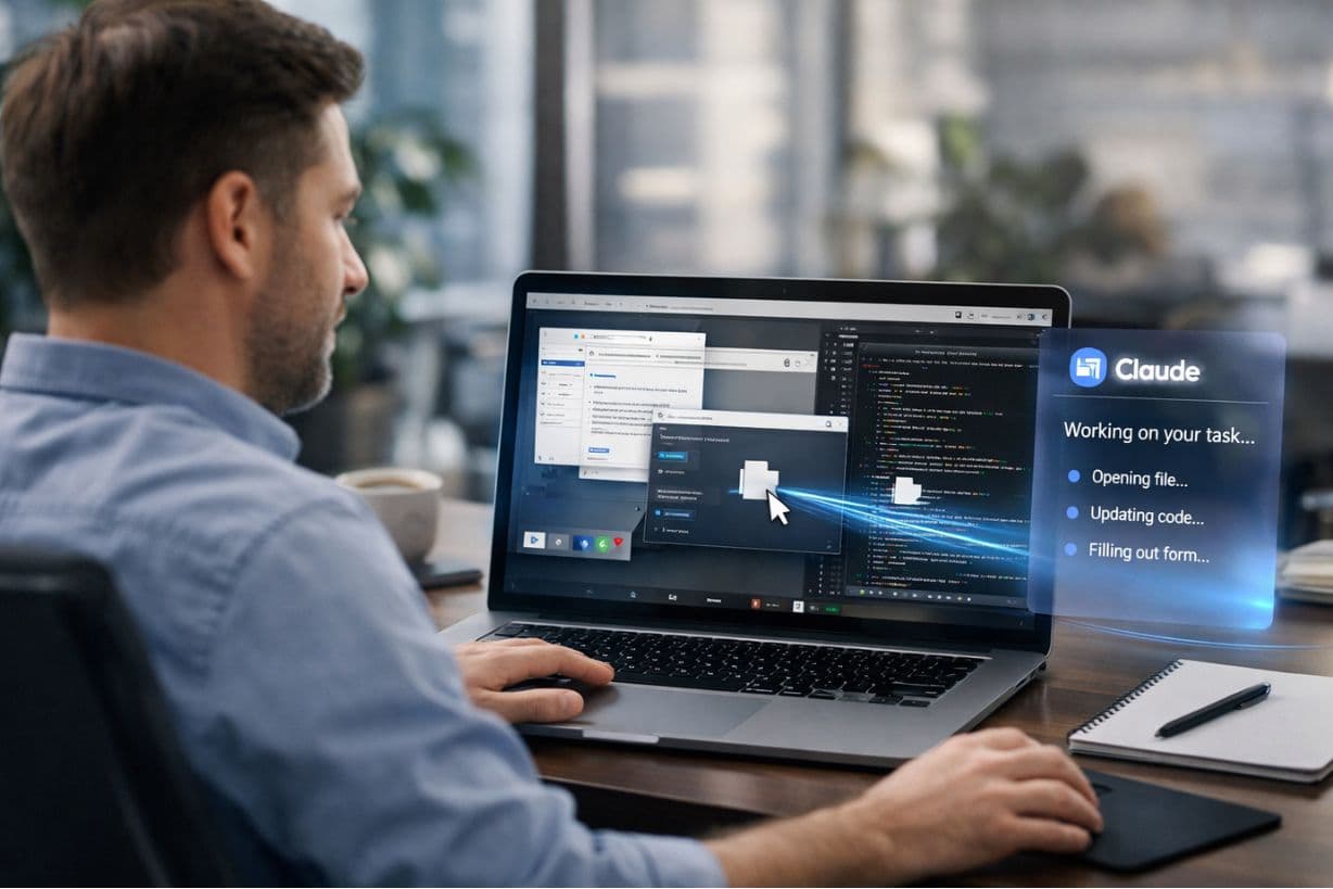 Anthropic აძლევს Claude-ს კომპიუტერის მართვის შესაძლებლობას - Cowork და Code მომხმარებლებს უკვე შეუძლიათ სამუშაო ამოცანების დელეგირება კომპიუტერზე