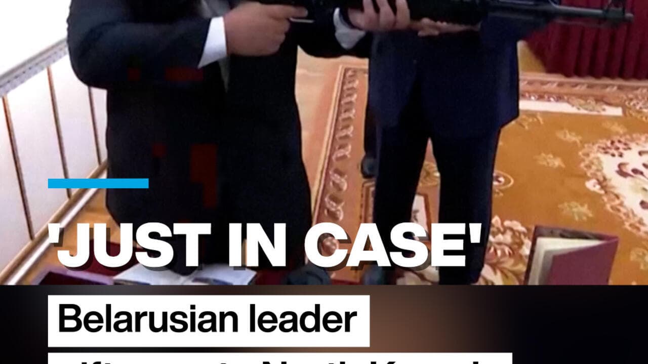 ბელარუსისა და ჩრდილოეთ კორეის ლიდერები ერთმანეთს საჩუქრებს უცვლიდნენ