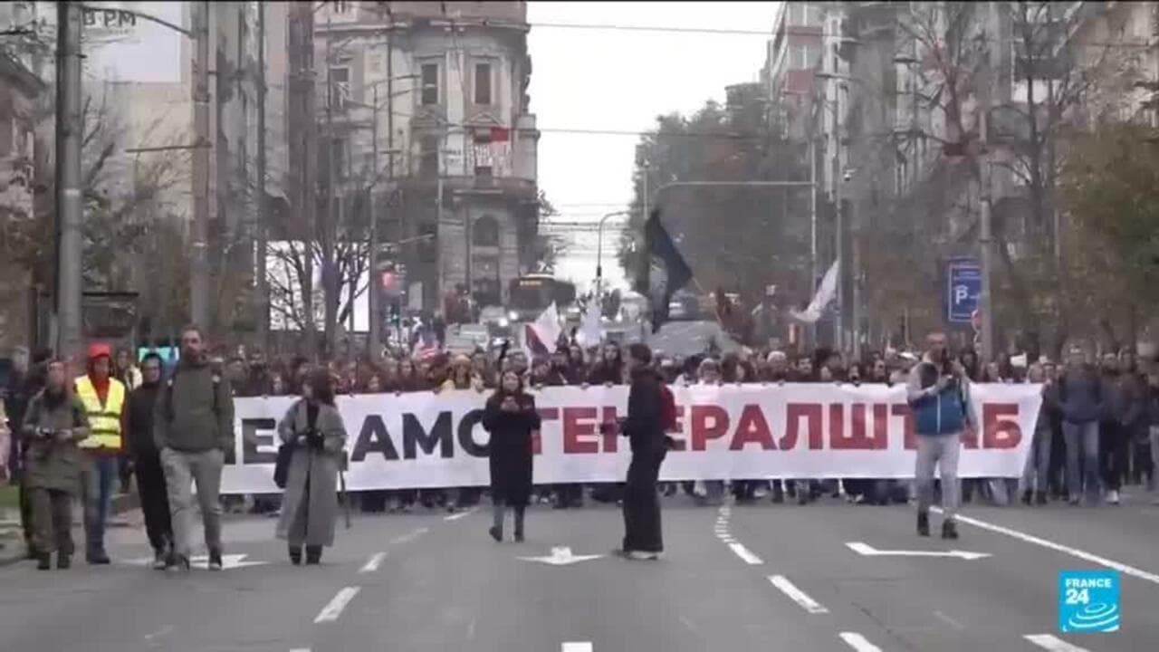 სერბეთის ათასობით სტუდენტი და მომიტინგე აპროტესტებს უძრავი ქონების პროექტს, რომელიც დაკავშირებულია ჯარედ კუშნერთან