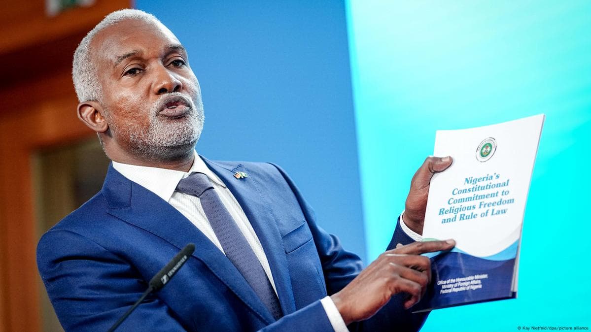 ნიგერიის საგარეო საქმეთა მინისტრი უარყოფს ტრამპის ბრალდებებს რელიგიური დევნის შესახებ