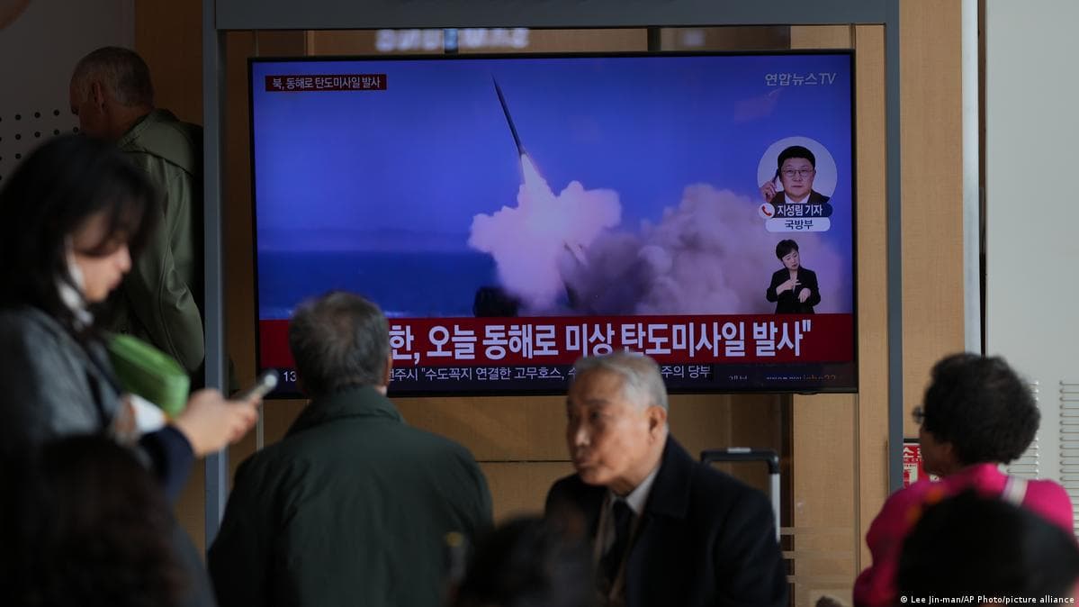 ჩრდილოეთ კორეამ გაისროლა სავარაუდო საშუალო მანძილის ბალისტიკური რაკეტა