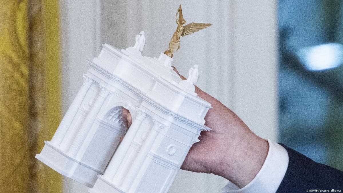 ტრამპის ტრიუმფალური თაღის გეგმები ვაშინგტონში