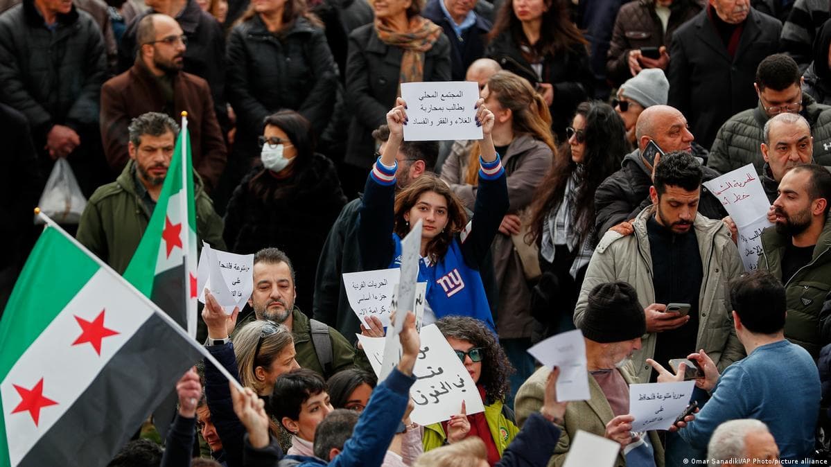 დამასკოში პროტესტები ალკოჰოლის აკრძალვის წინააღმდეგ